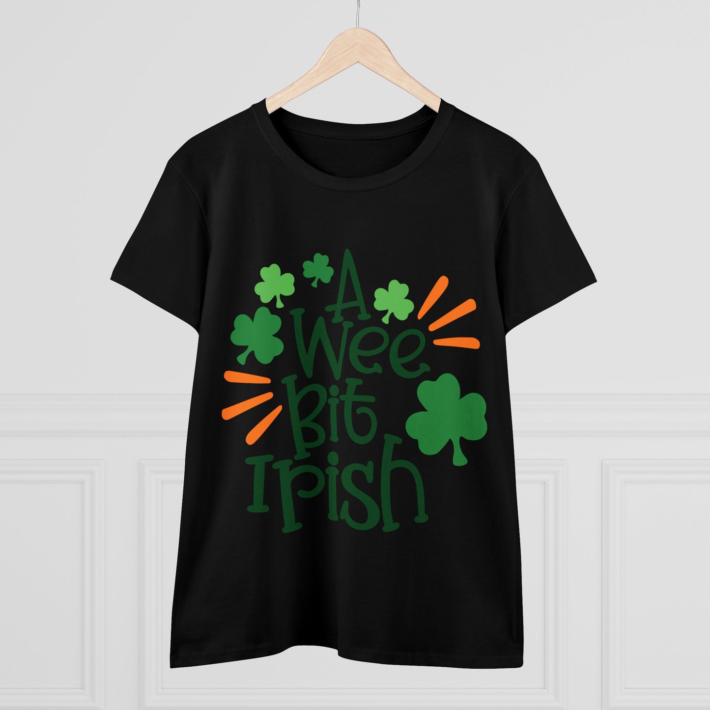 A Wee Bit Irish St. Patrick's Day Women's T-Shirt