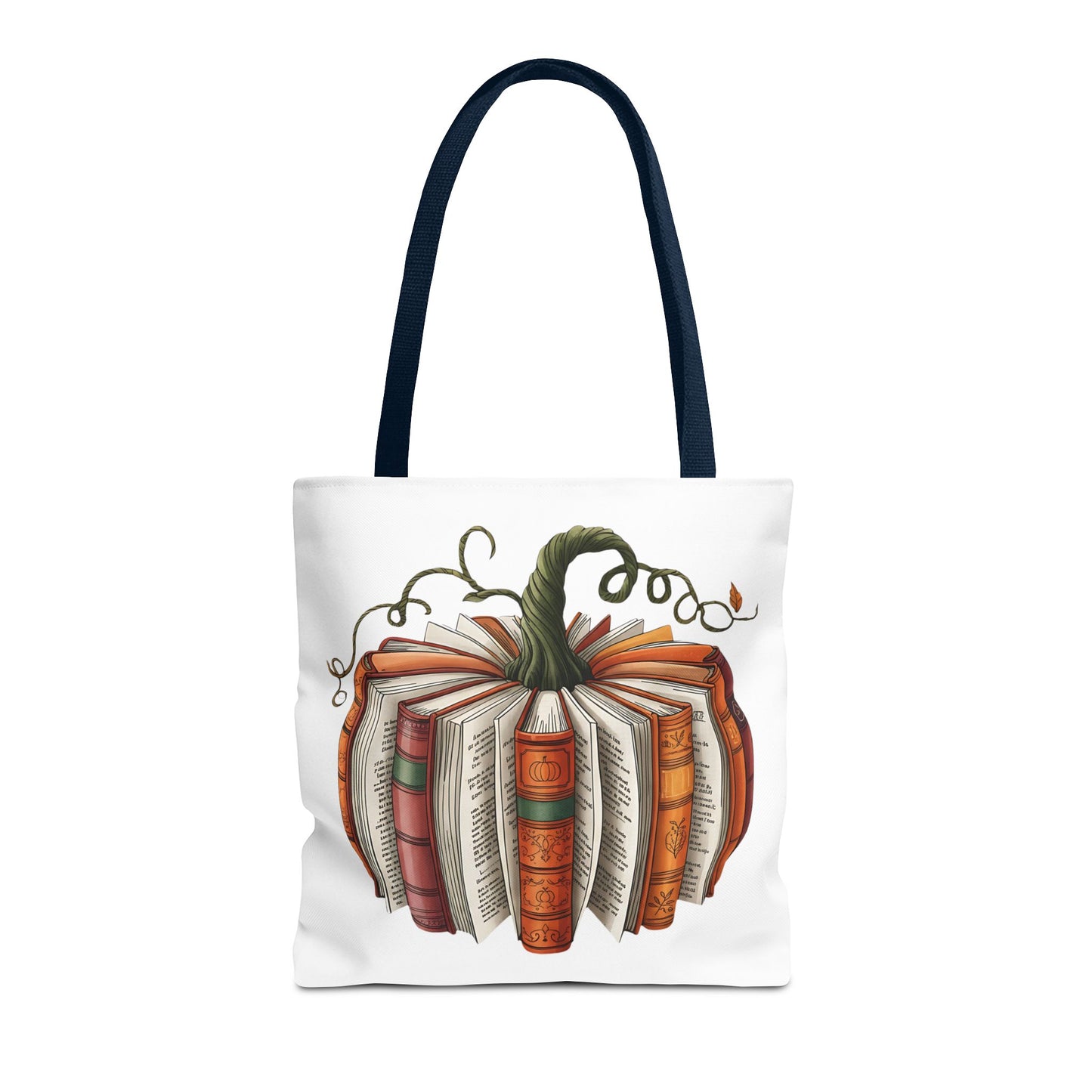 Pumpkin Book Tote Bag
