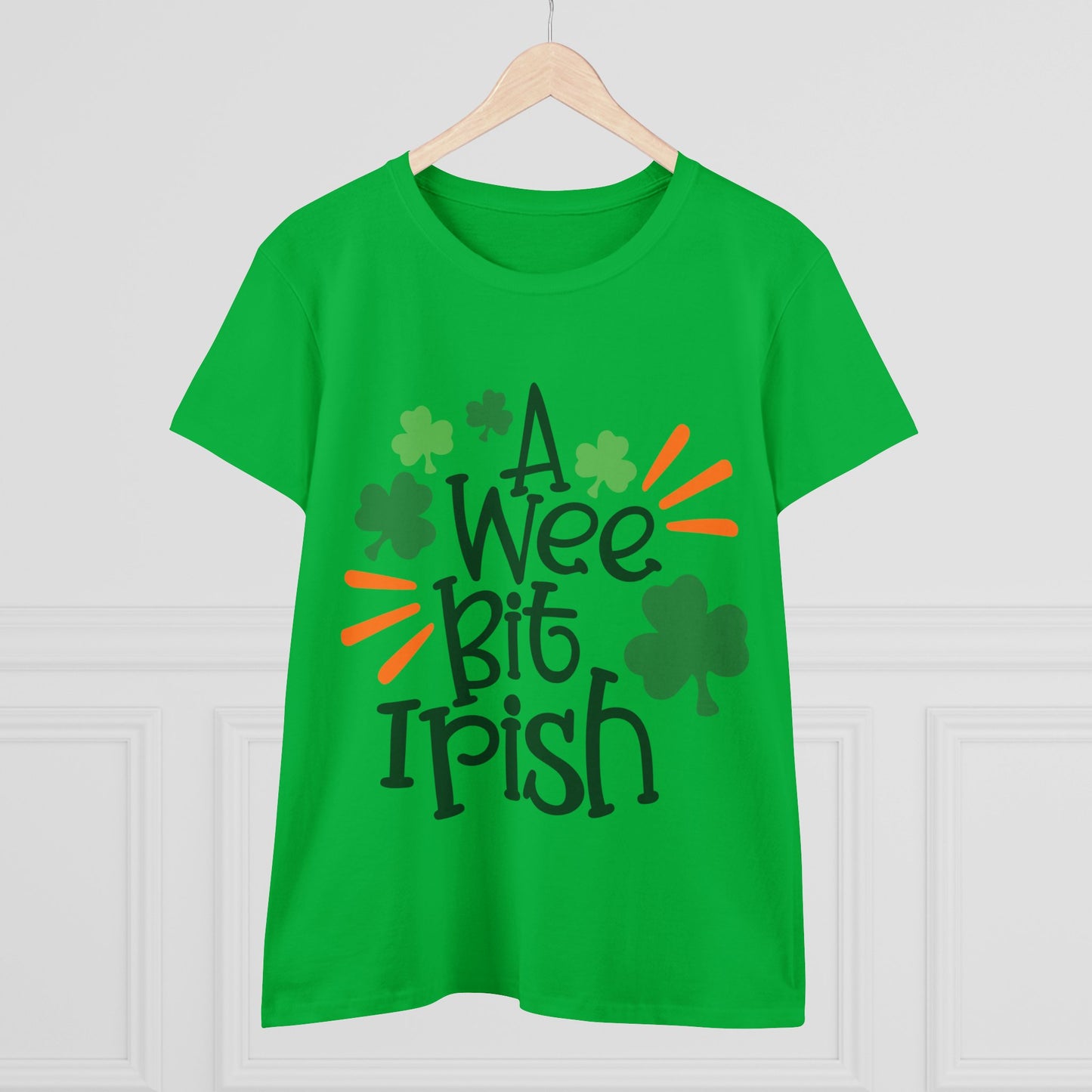 A Wee Bit Irish St. Patrick's Day Women's T-Shirt