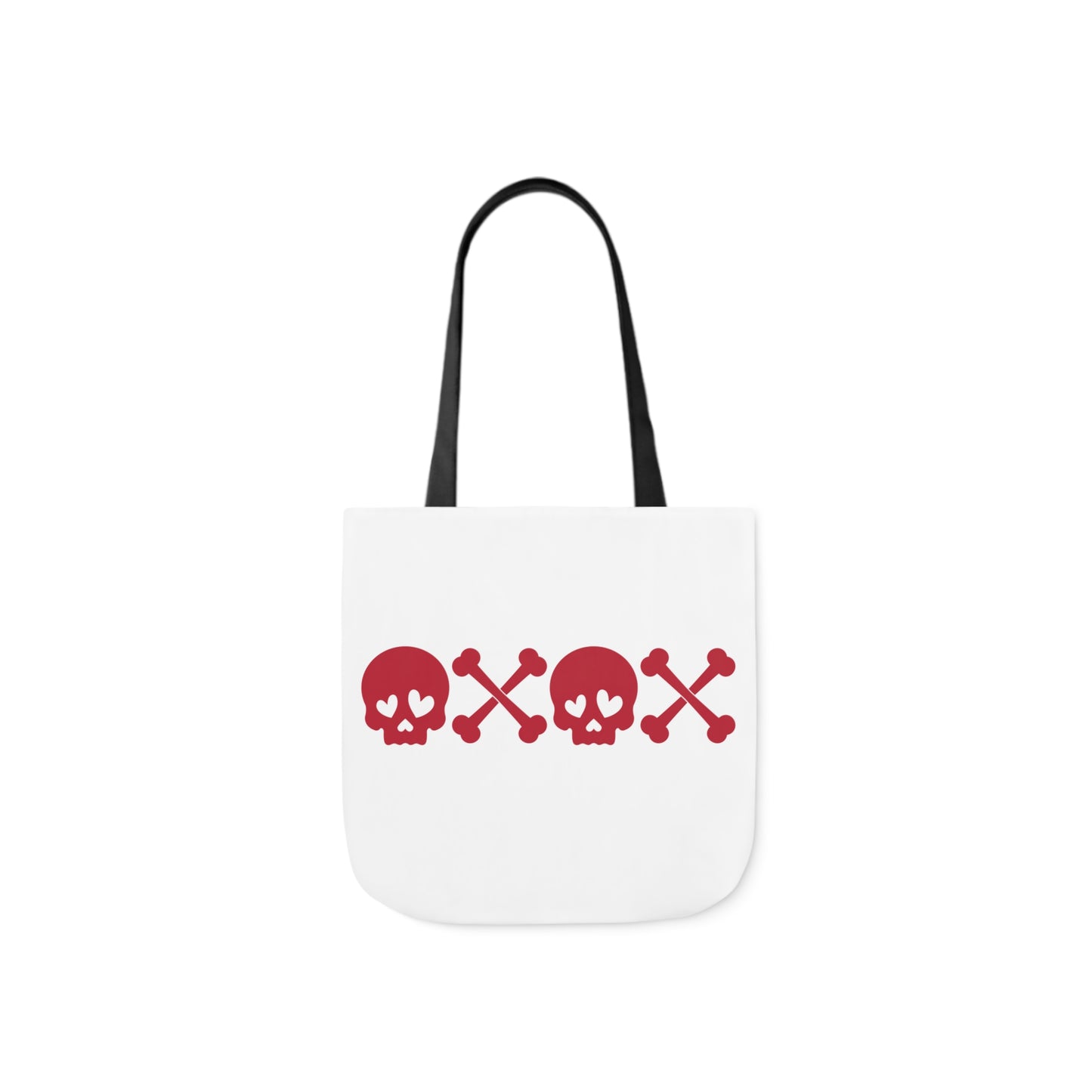 Skull Polyester Canvas Tote Bag Bag