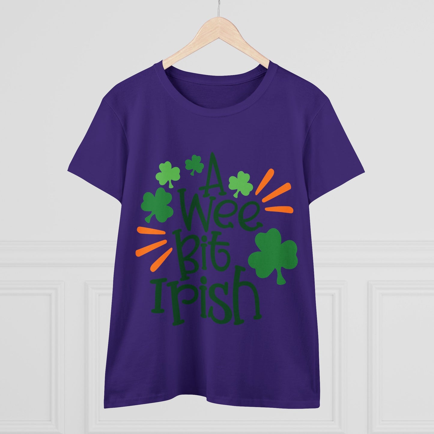 A Wee Bit Irish St. Patrick's Day Women's T-Shirt