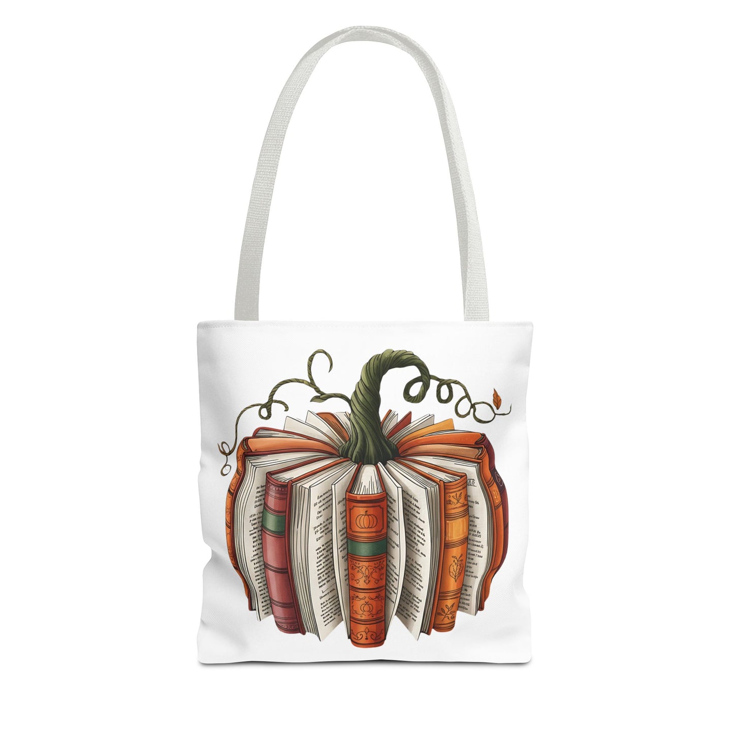 Pumpkin Book Tote Bag