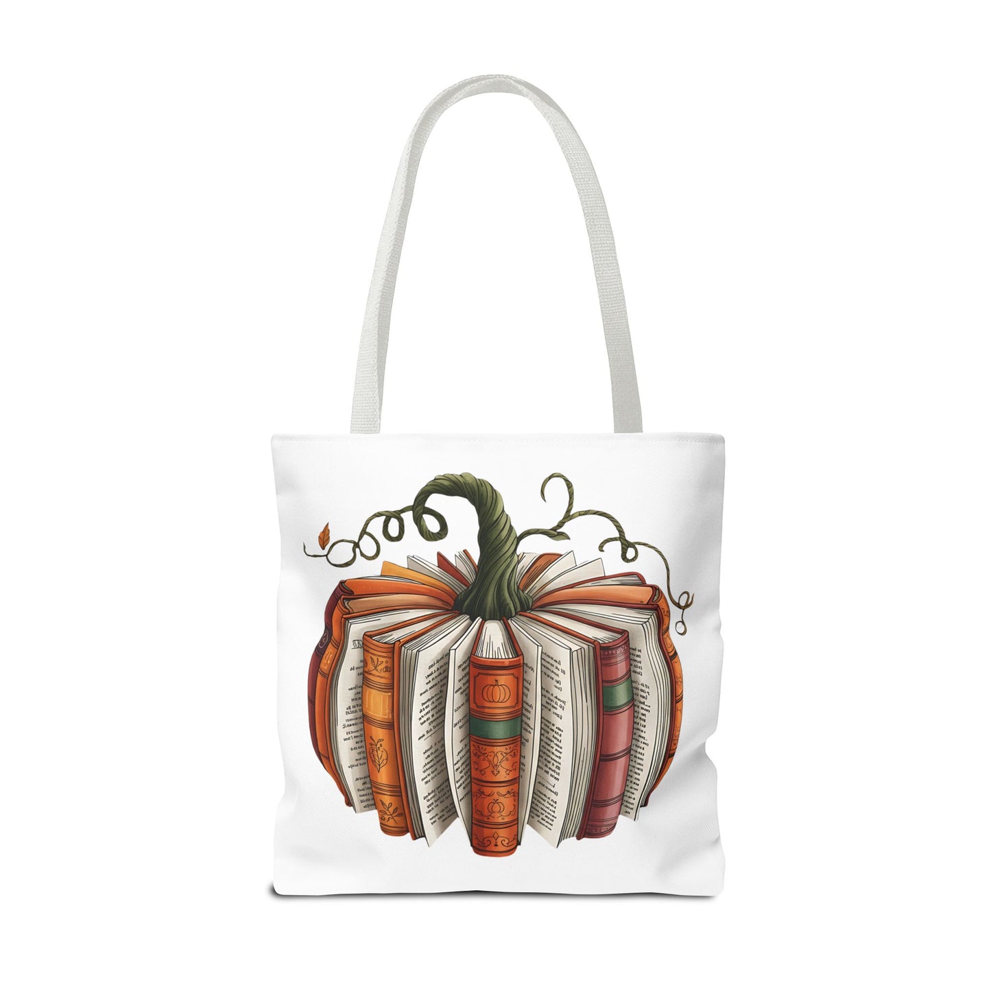 Pumpkin Book Tote Bag