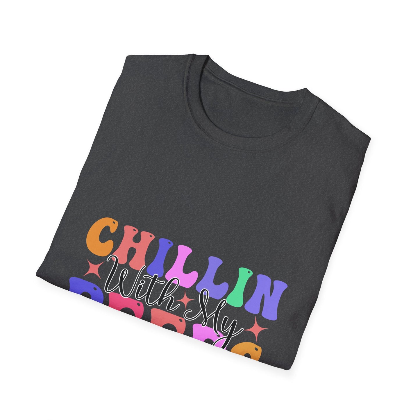 Chillin With My Peeps Unisex T-Shirt, Casual Summer Tee, Friendship Gift, Fun Vibe Shirt, Perfect for Relaxing