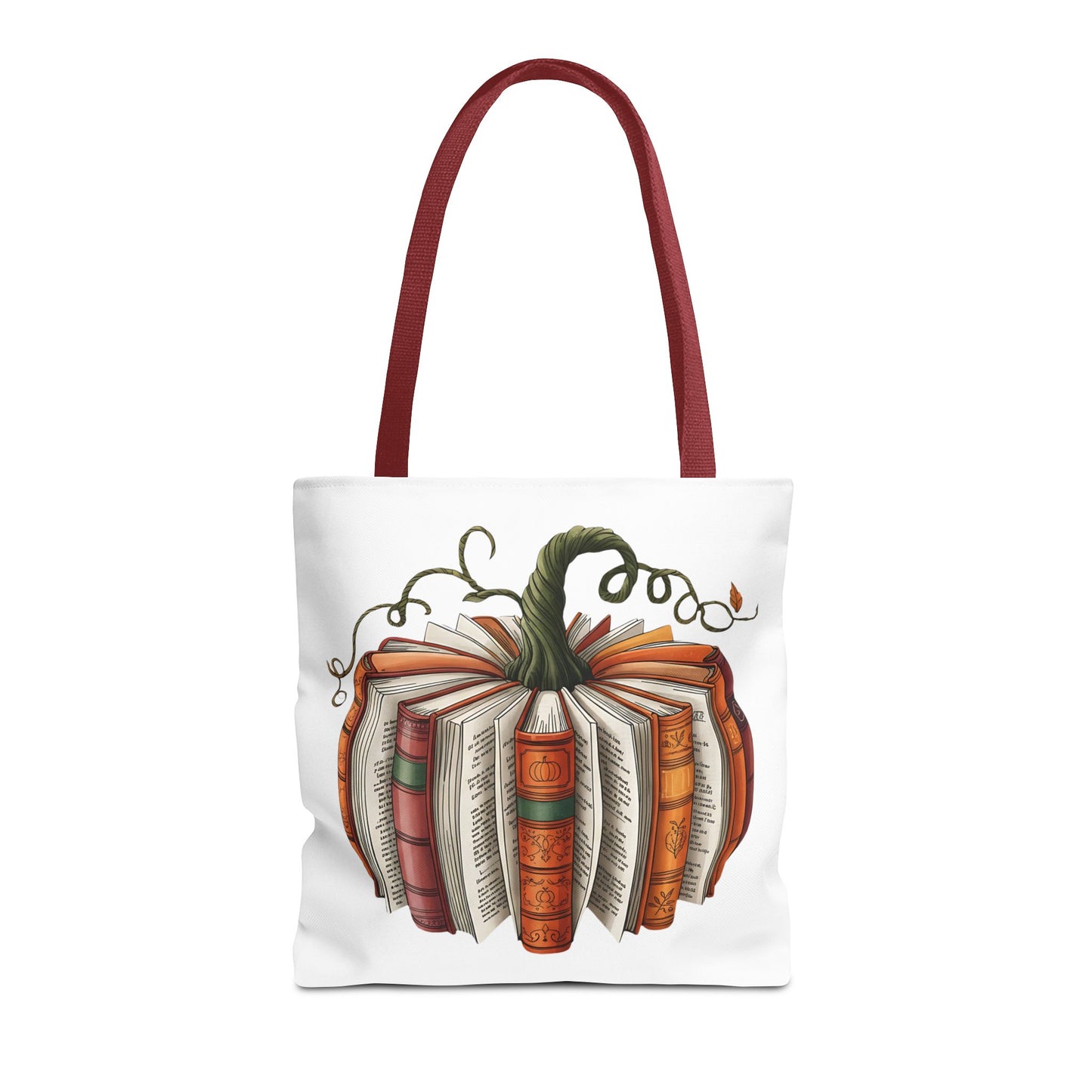 Pumpkin Book Tote Bag