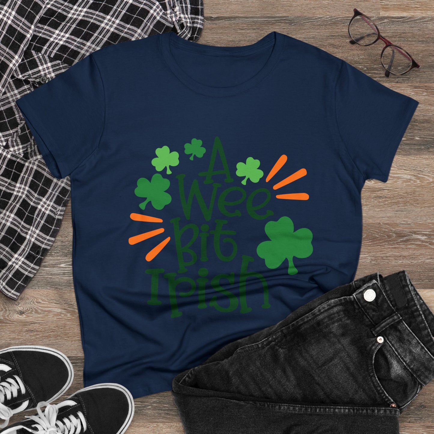 A Wee Bit Irish St. Patrick's Day Women's T-Shirt