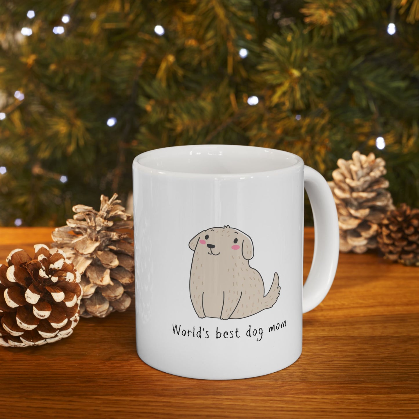 World's Best Dog Mom 11 & 15 oz Ceramic Mug
