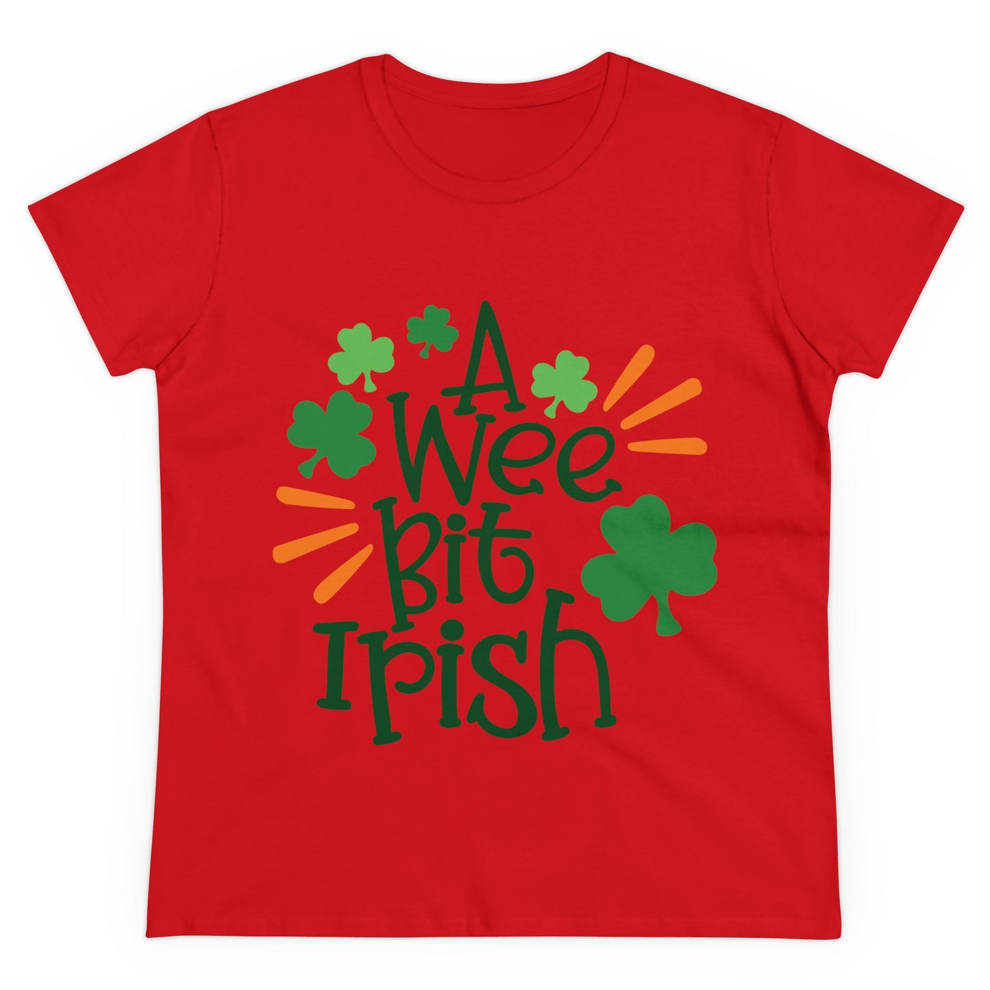 A Wee Bit Irish St. Patrick's Day Women's T-Shirt