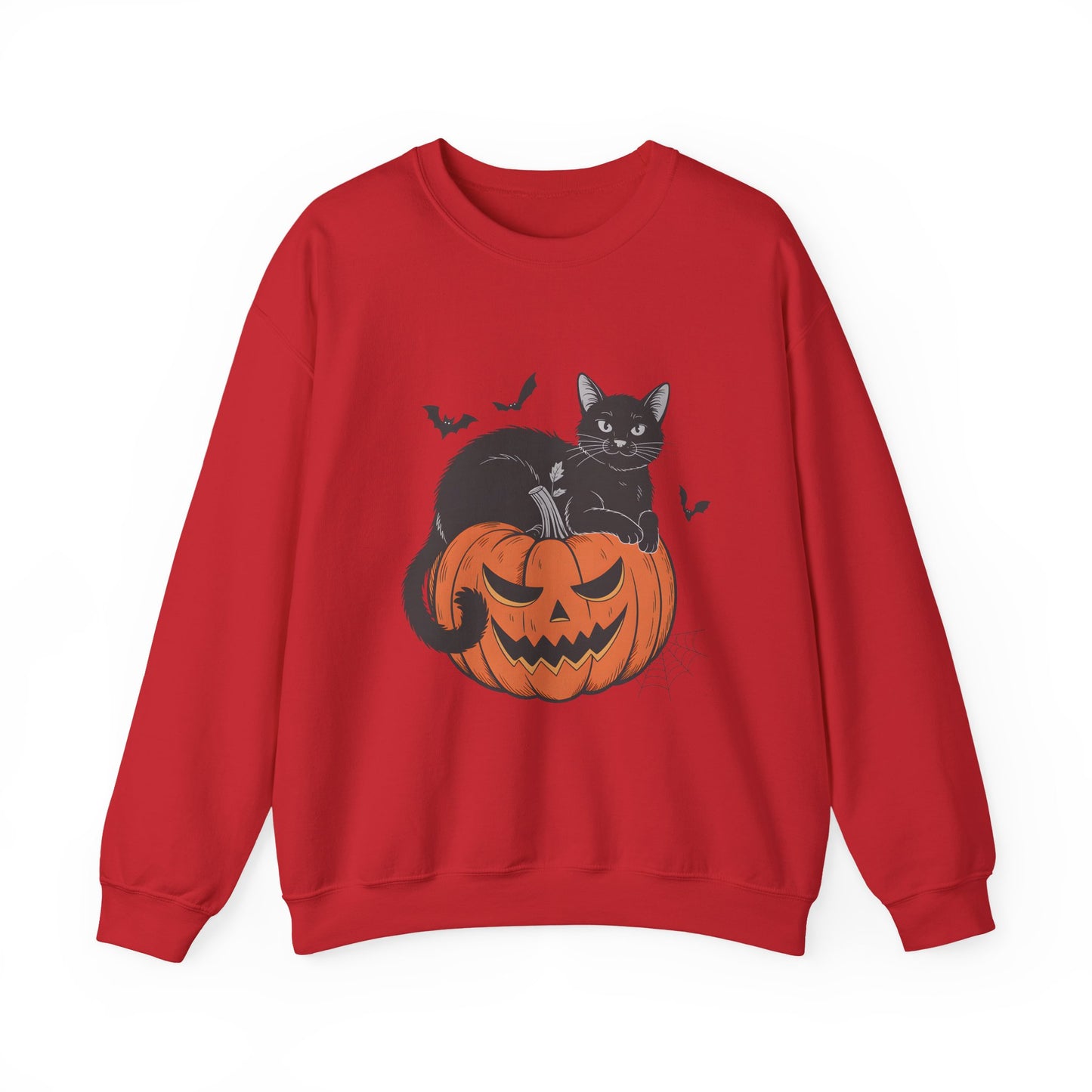 Halloween Black Cat Women's Sweatshirt