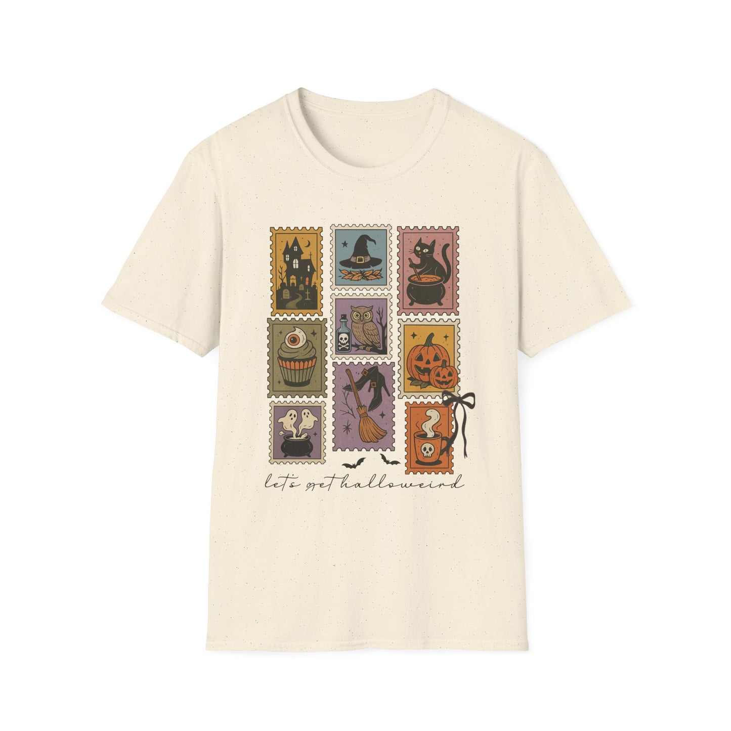 Vintage Halloween Stamp Women's Softstyle Tee