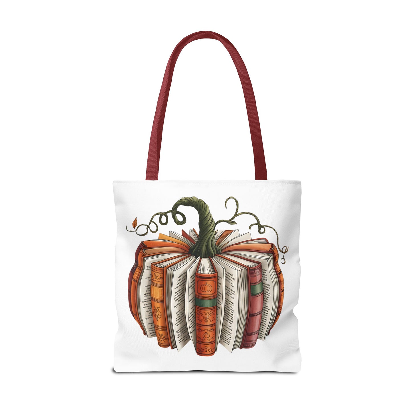 Pumpkin Book Tote Bag
