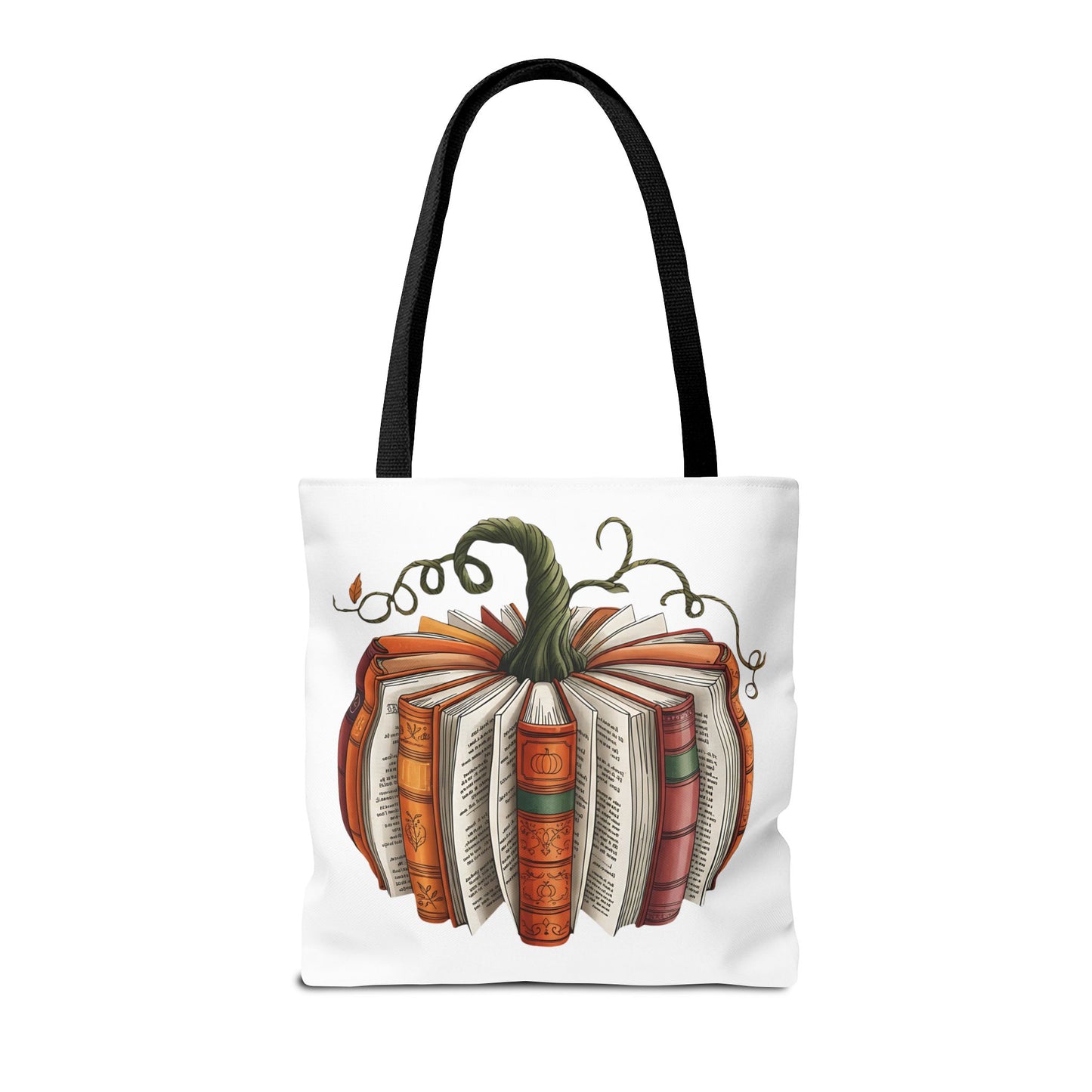 Pumpkin Book Tote Bag