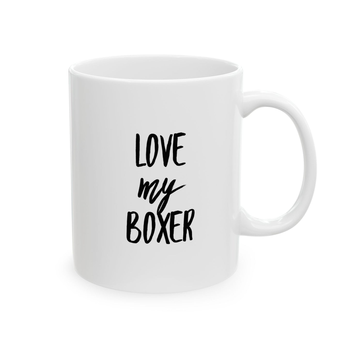 Boxer Love Ceramic Mug (11oz, 15oz)