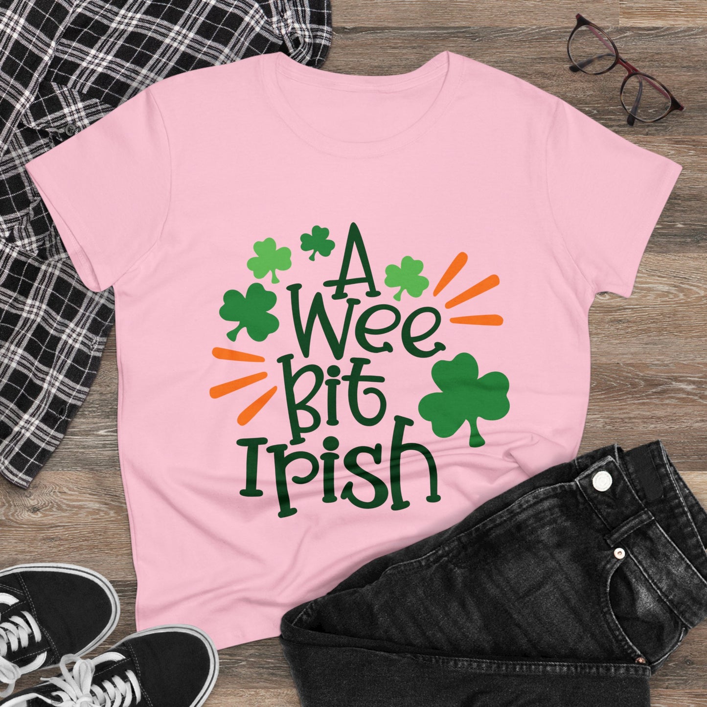 A Wee Bit Irish St. Patrick's Day Women's T-Shirt