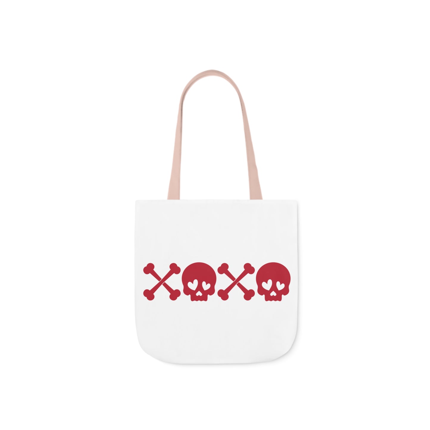 Skull Polyester Canvas Tote Bag Bag