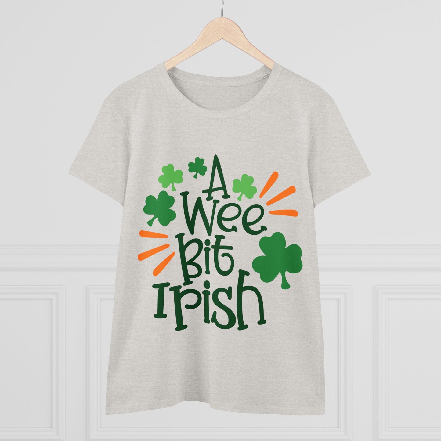 A Wee Bit Irish St. Patrick's Day Women's T-Shirt
