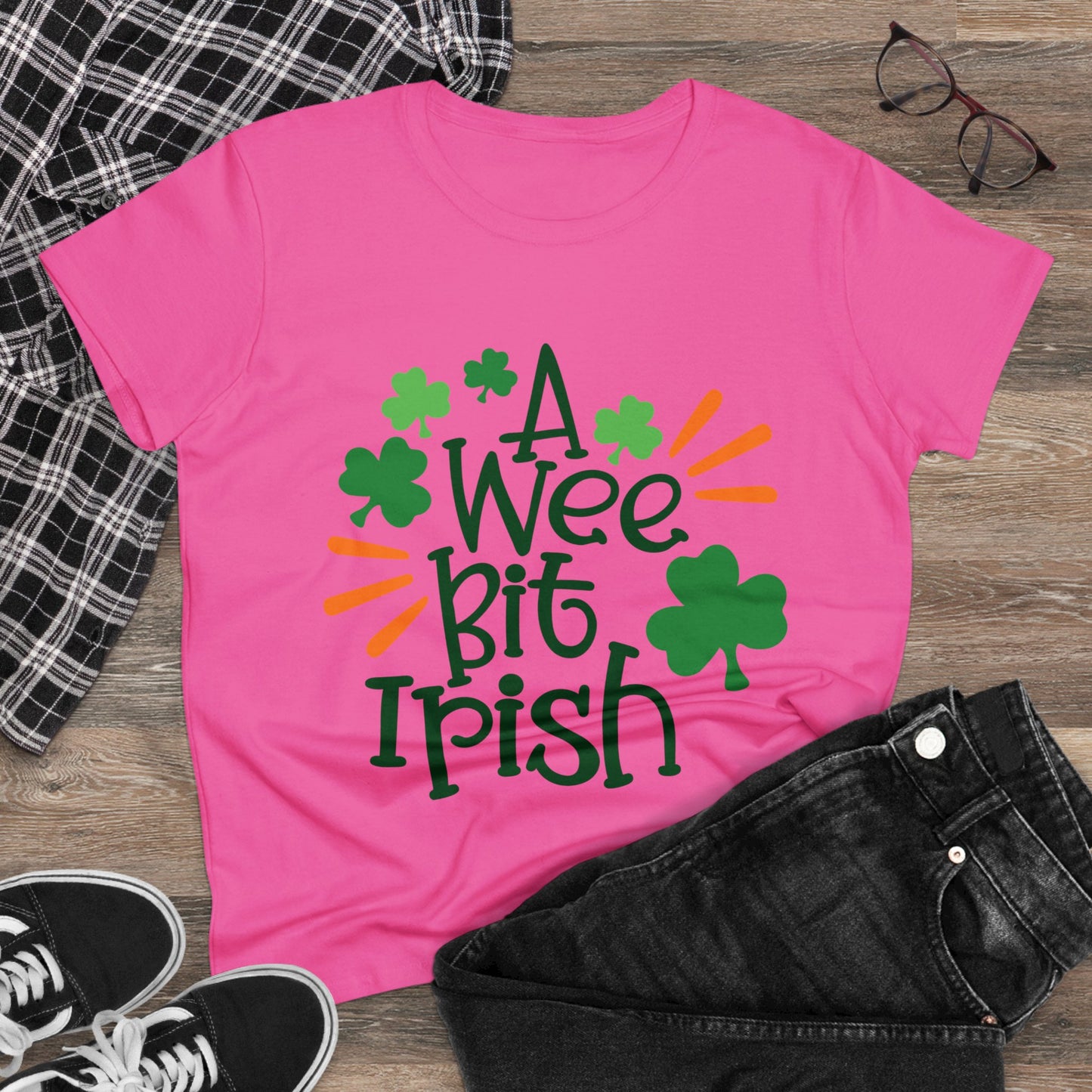 A Wee Bit Irish St. Patrick's Day Women's T-Shirt