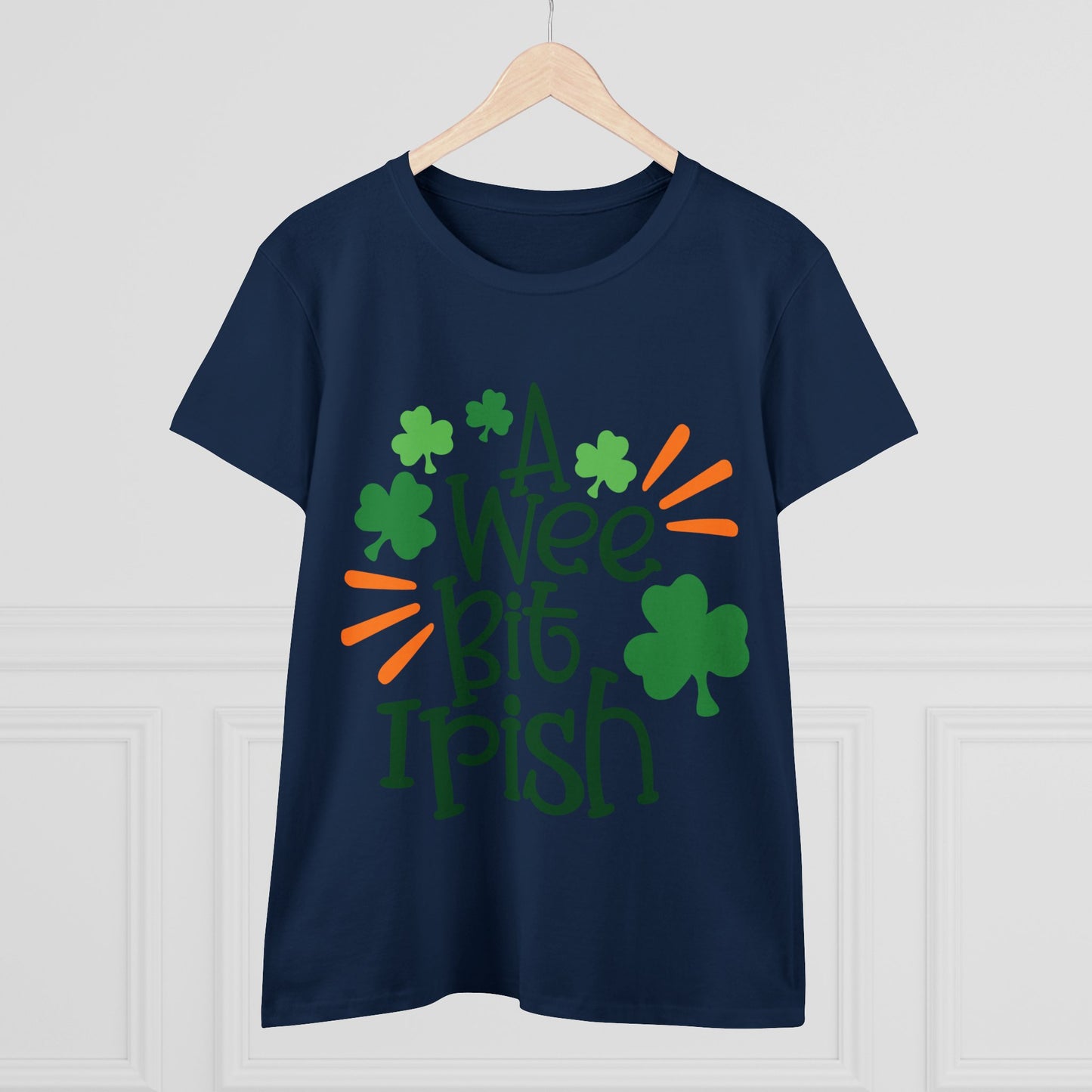 A Wee Bit Irish St. Patrick's Day Women's T-Shirt