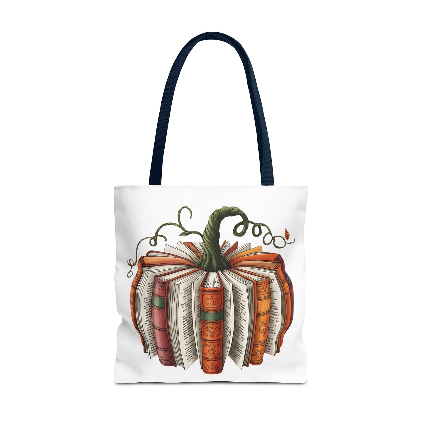 Pumpkin Book Tote Bag