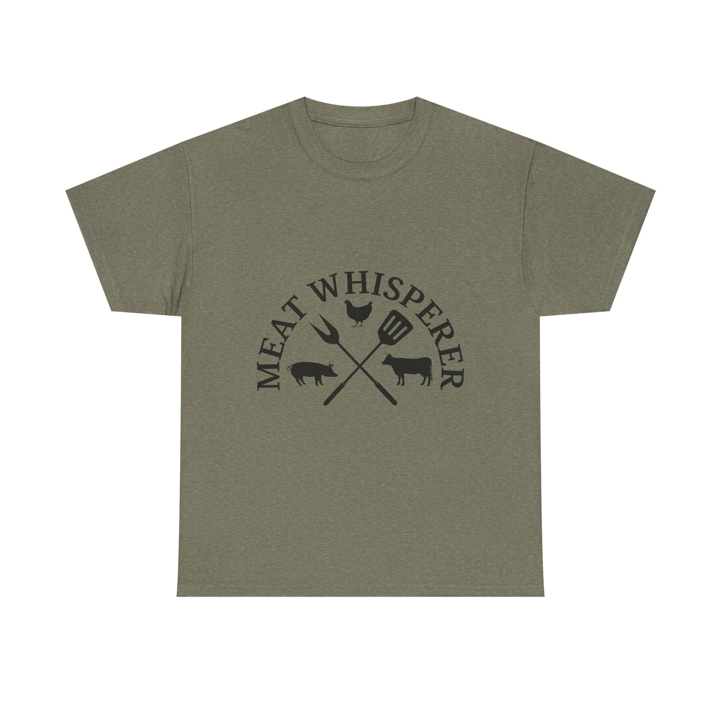 The Official Meat Whisperer T-Shirt: Dad's Ultimate Grilling Uniform