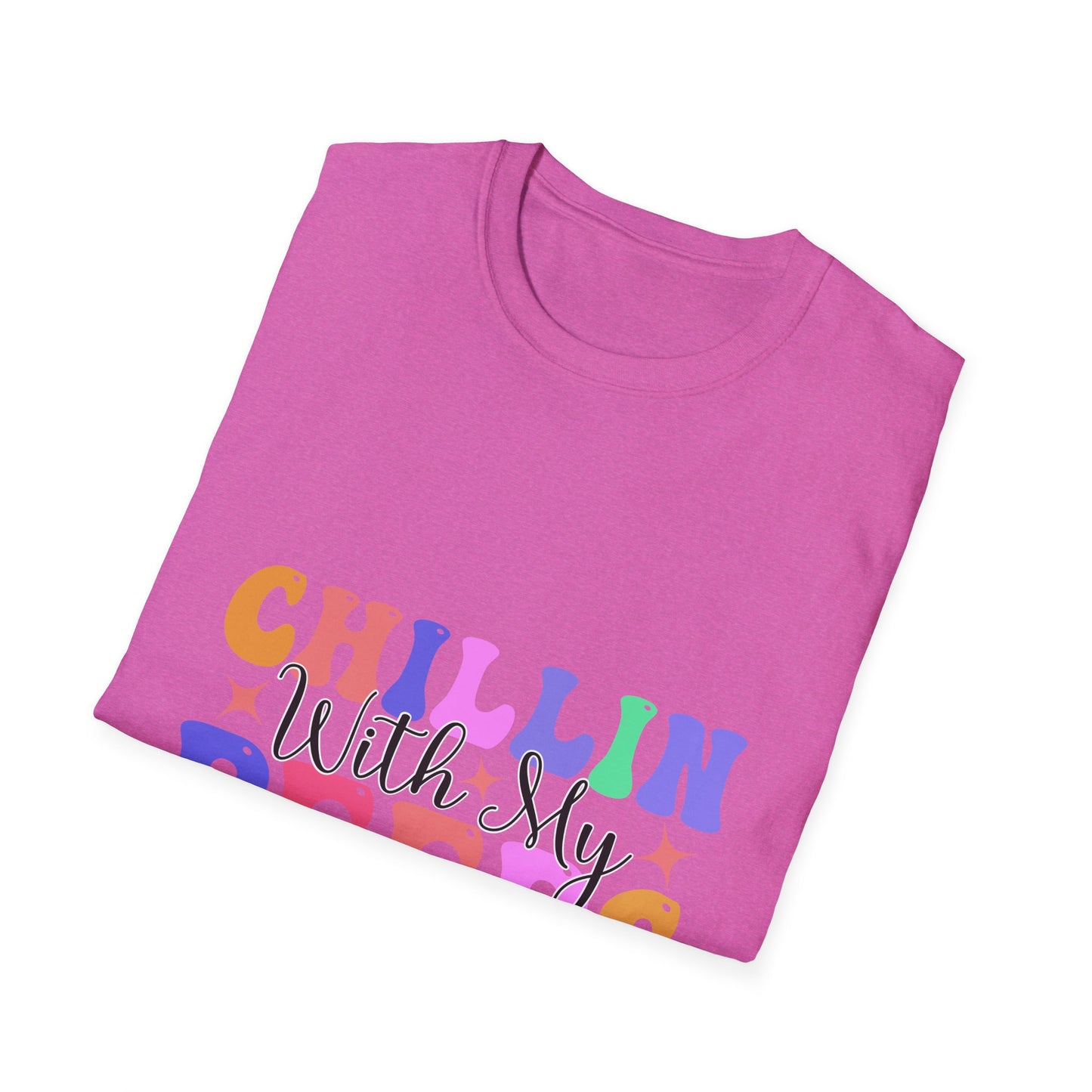 Chillin With My Peeps Unisex T-Shirt, Casual Summer Tee, Friendship Gift, Fun Vibe Shirt, Perfect for Relaxing