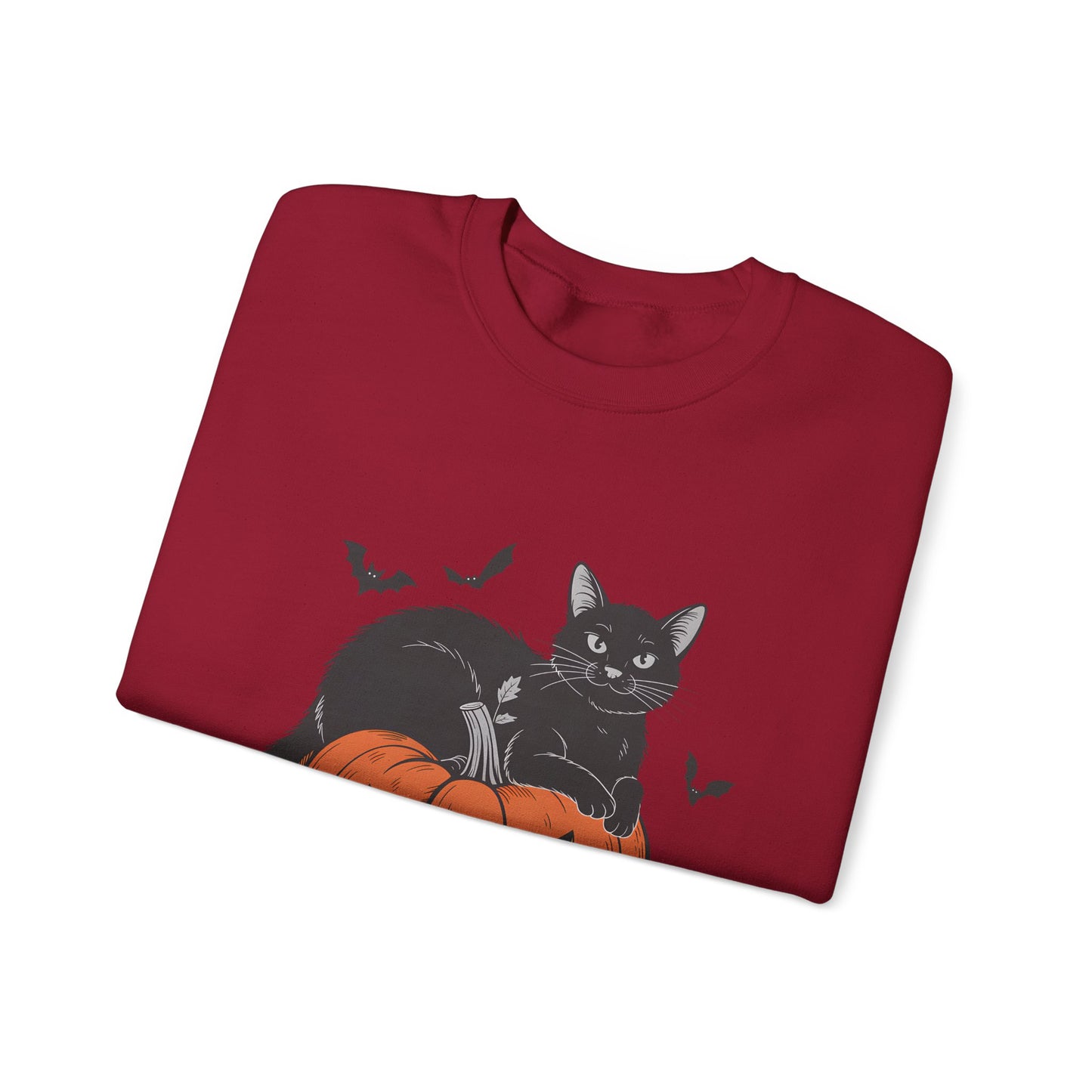 Halloween Black Cat Women's Sweatshirt