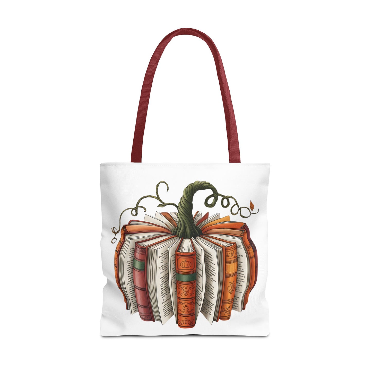 Pumpkin Book Tote Bag