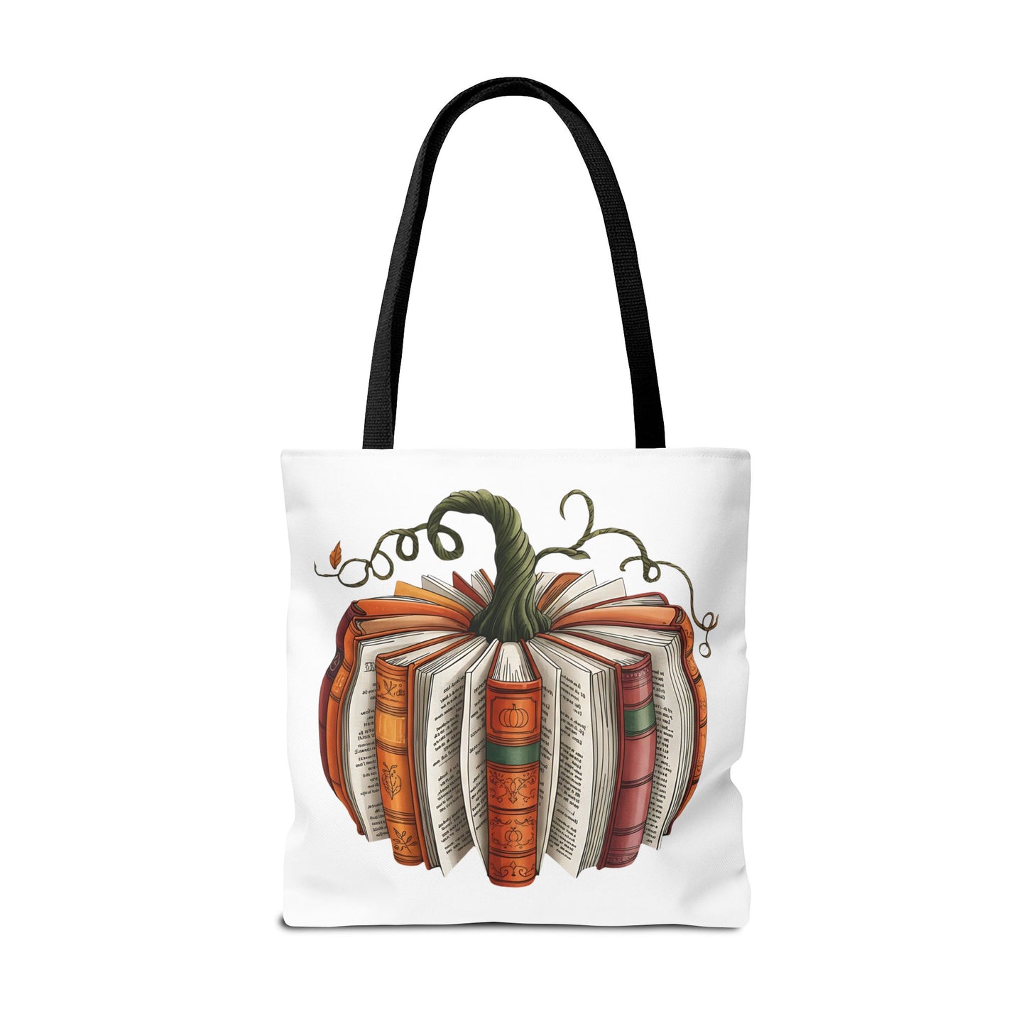 Pumpkin Book Tote Bag