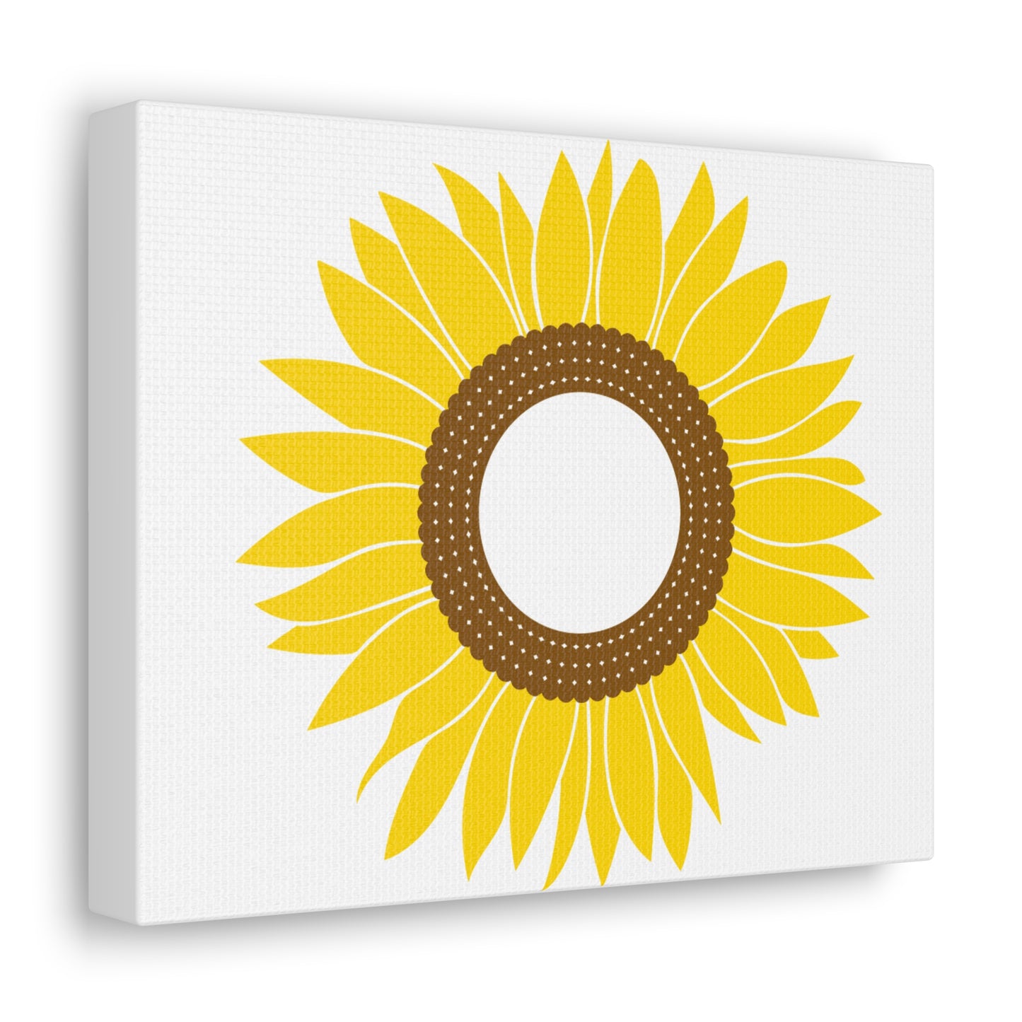Sunflower Yellow Canvas Print