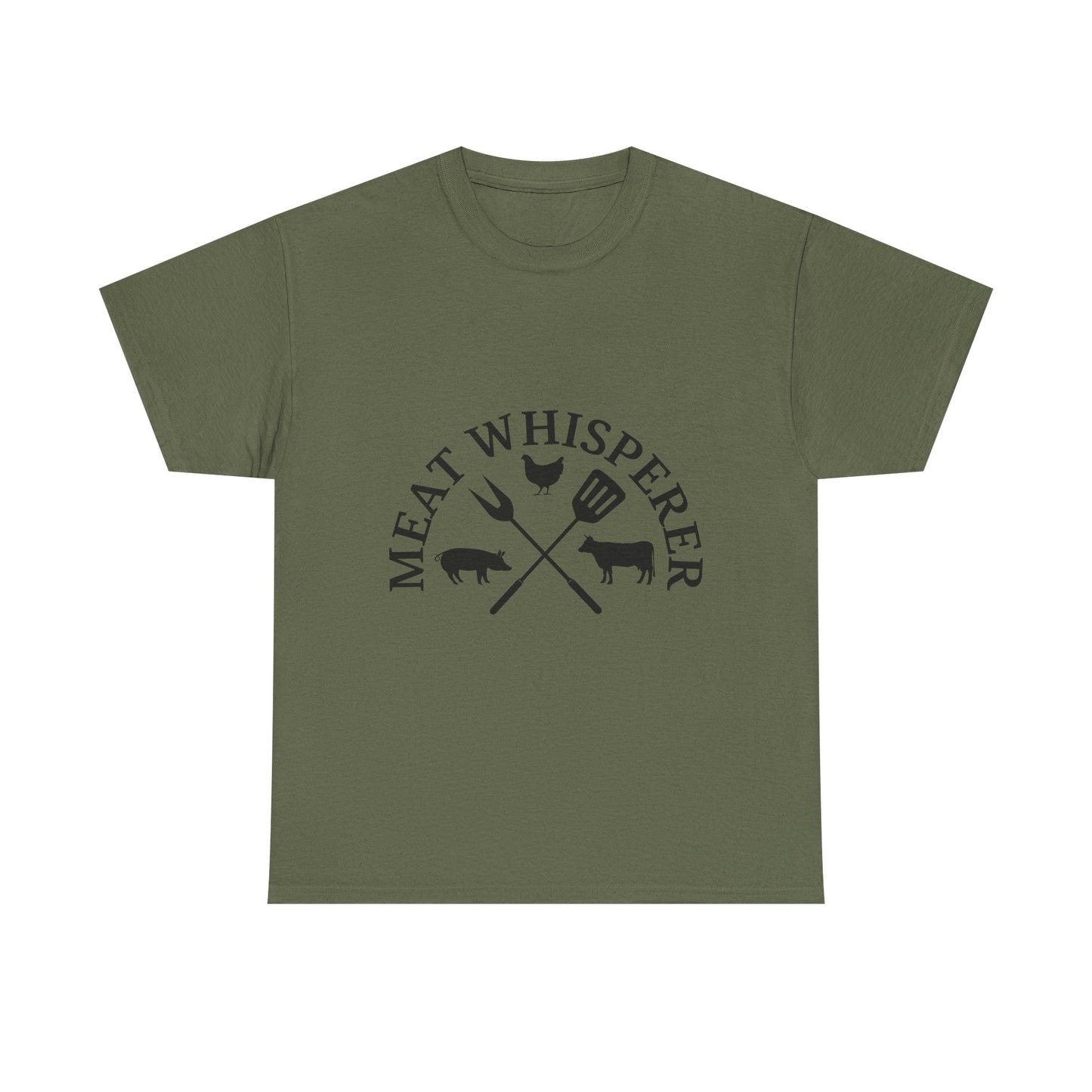 The Official Meat Whisperer T-Shirt: Dad's Ultimate Grilling Uniform