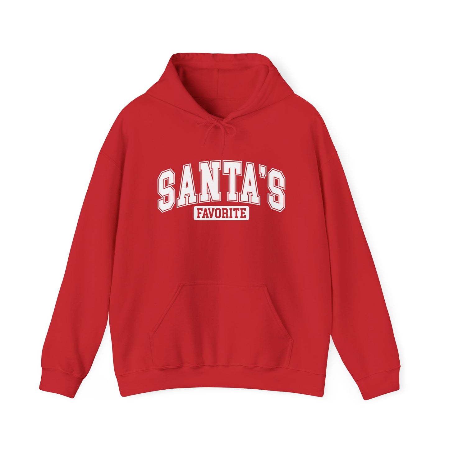 Santa's Favorite Family Unisex Christmas Hoodie
