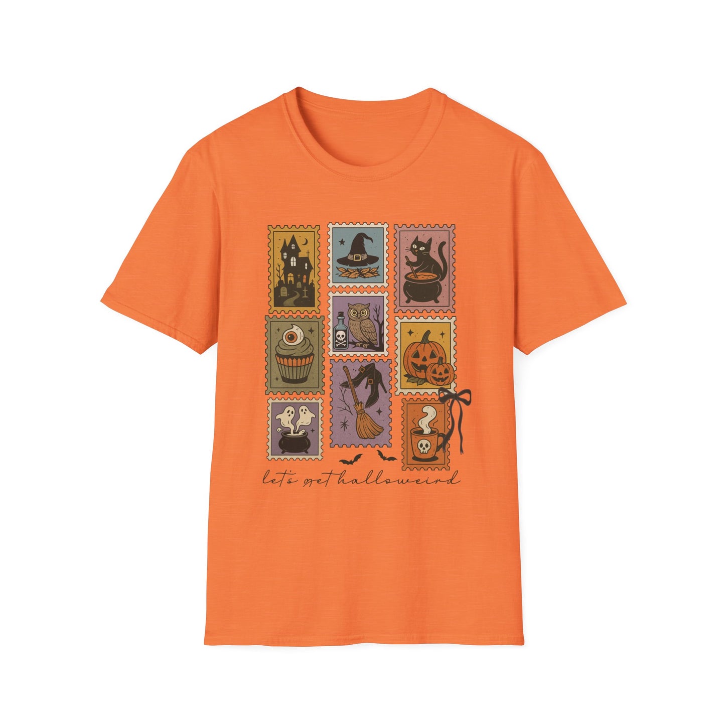 Vintage Halloween Stamp Women's Softstyle Tee