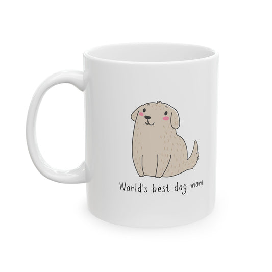 World's Best Dog Mom 11 & 15 oz Ceramic Mug