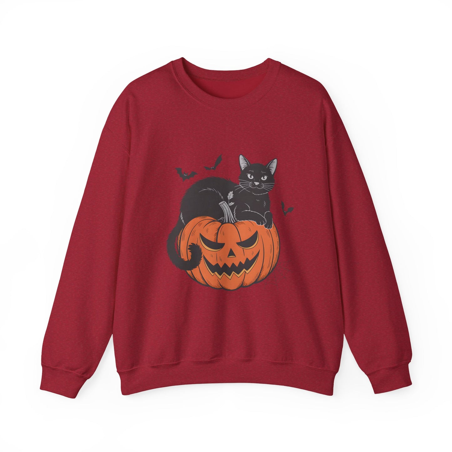 Halloween Black Cat Women's Sweatshirt