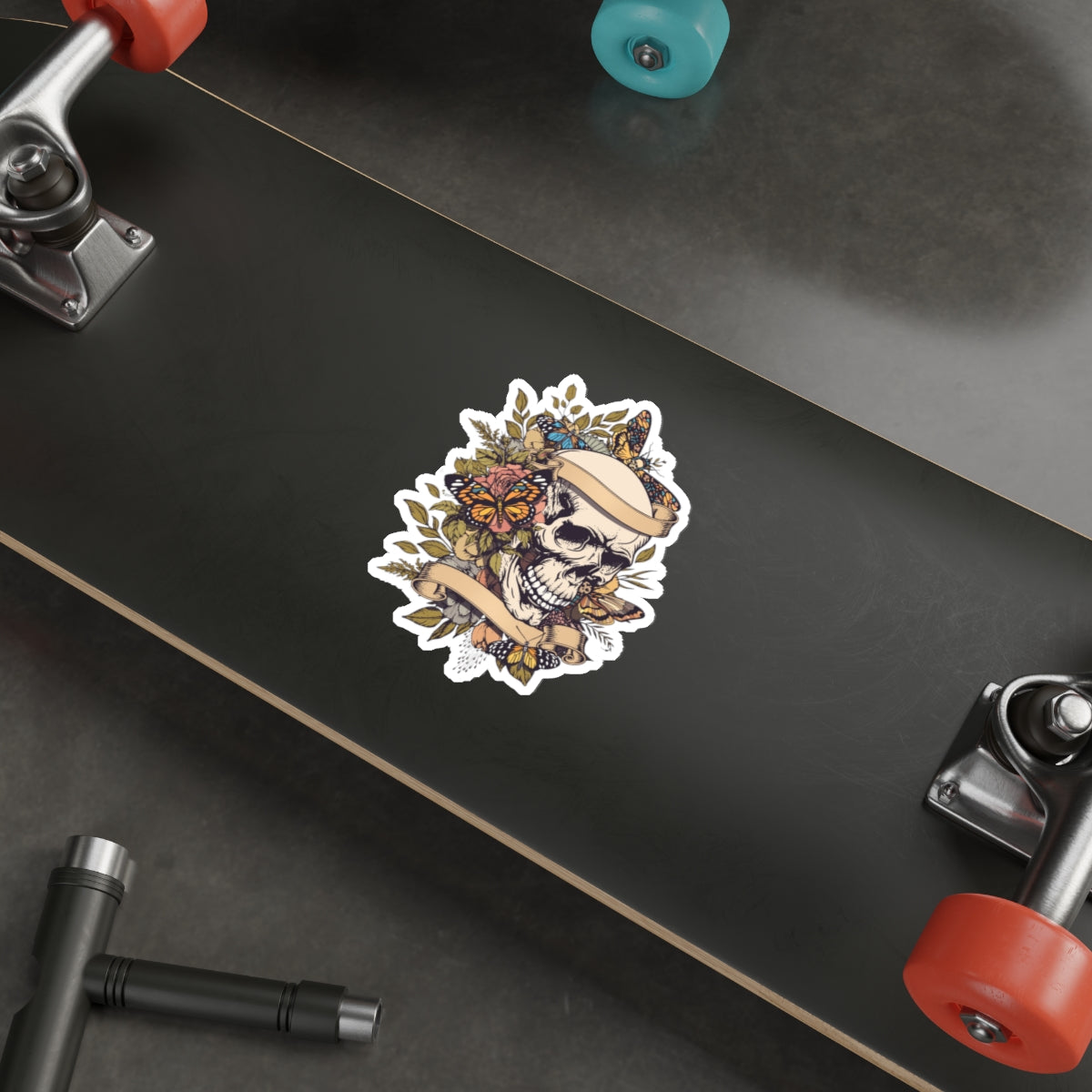 Skull Sticker