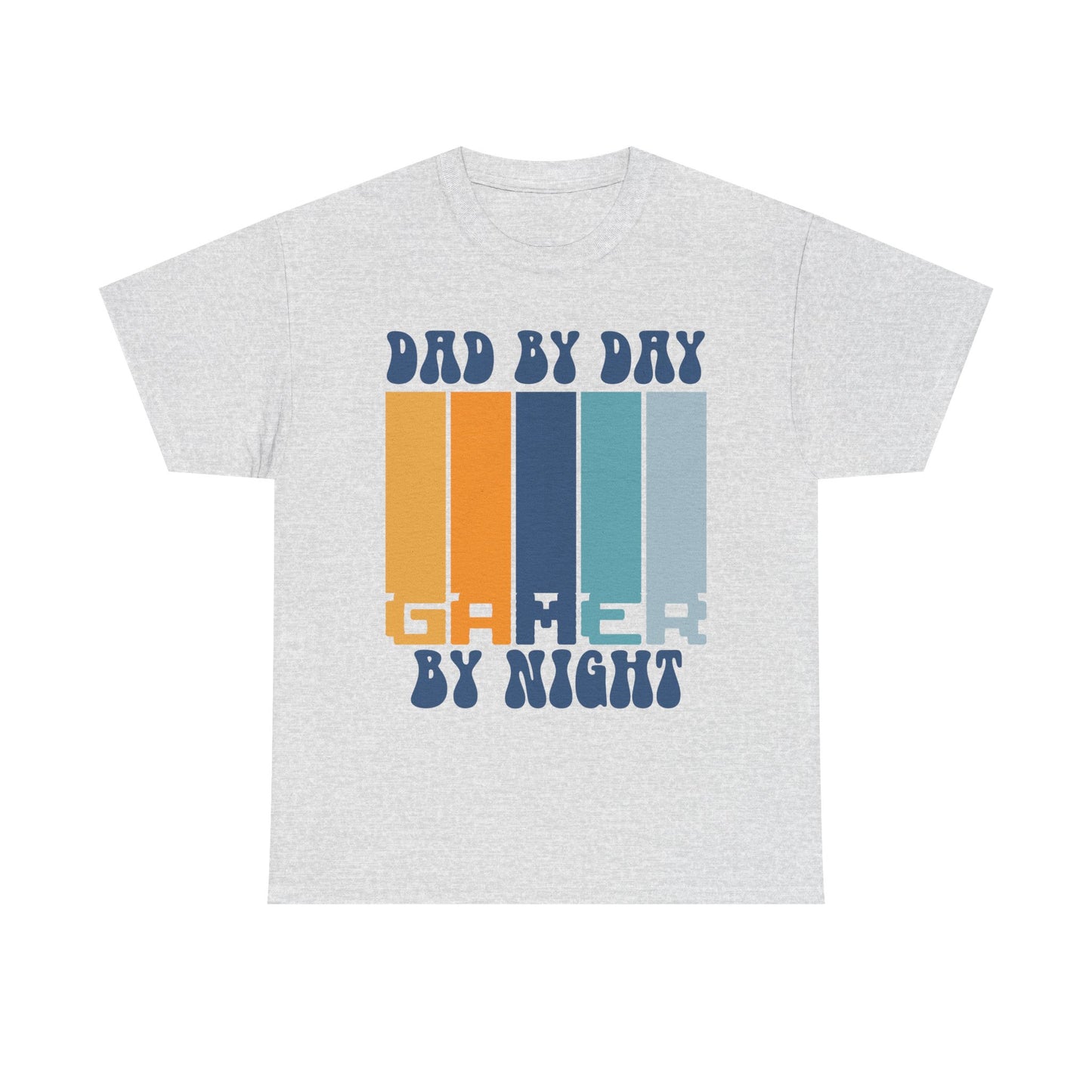 Retro Gen X Dad by Day Gamer by Night T-shirt