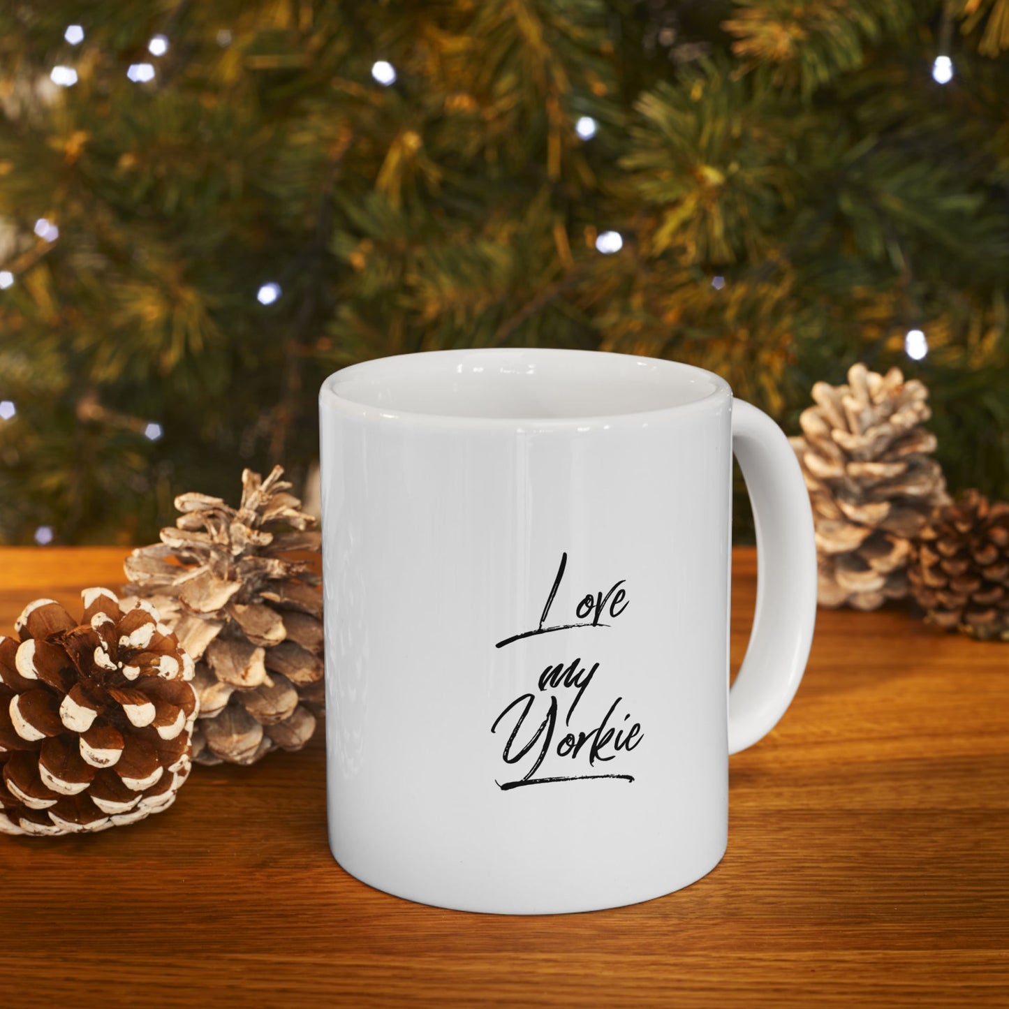 Yorkie Love Ceramic Mug (11oz, 15oz)