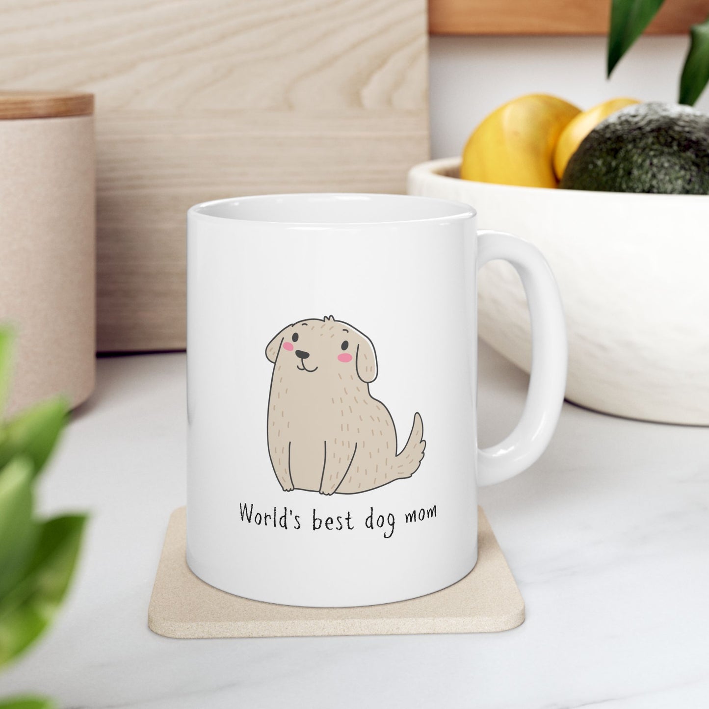 World's Best Dog Mom 11 & 15 oz Ceramic Mug
