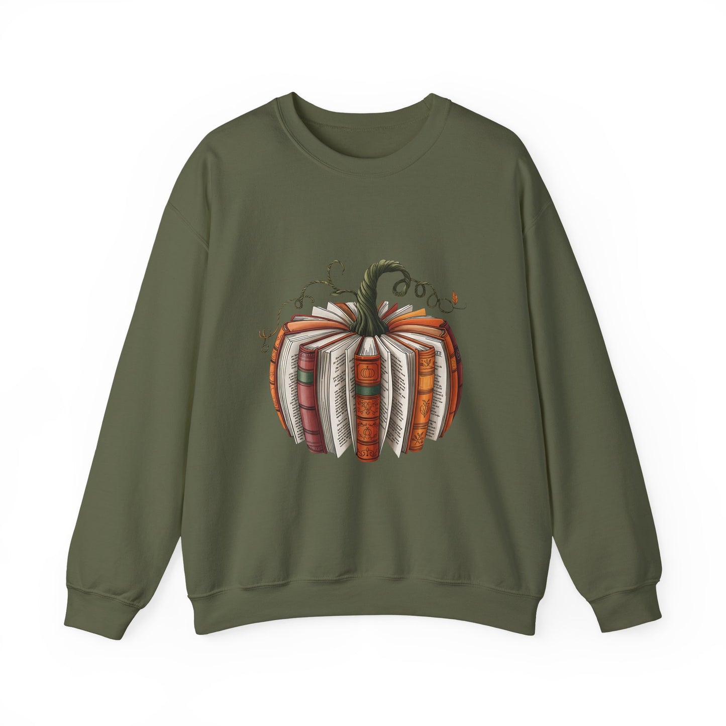 Fall Book Pumpkin Women's Sweatshirt
