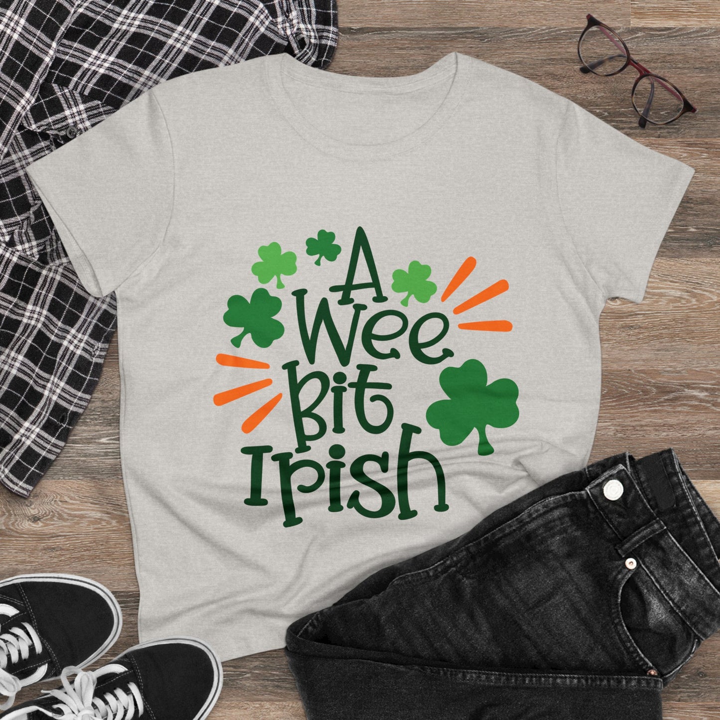 A Wee Bit Irish St. Patrick's Day Women's T-Shirt