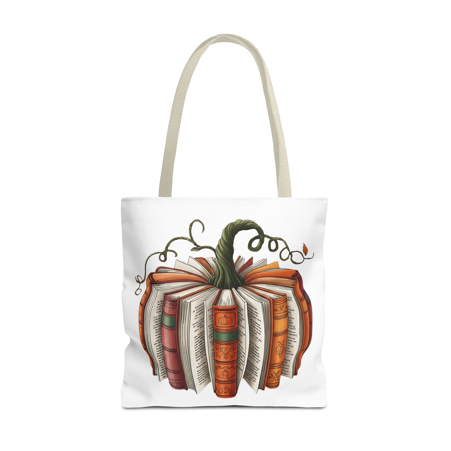 Pumpkin Book Tote Bag