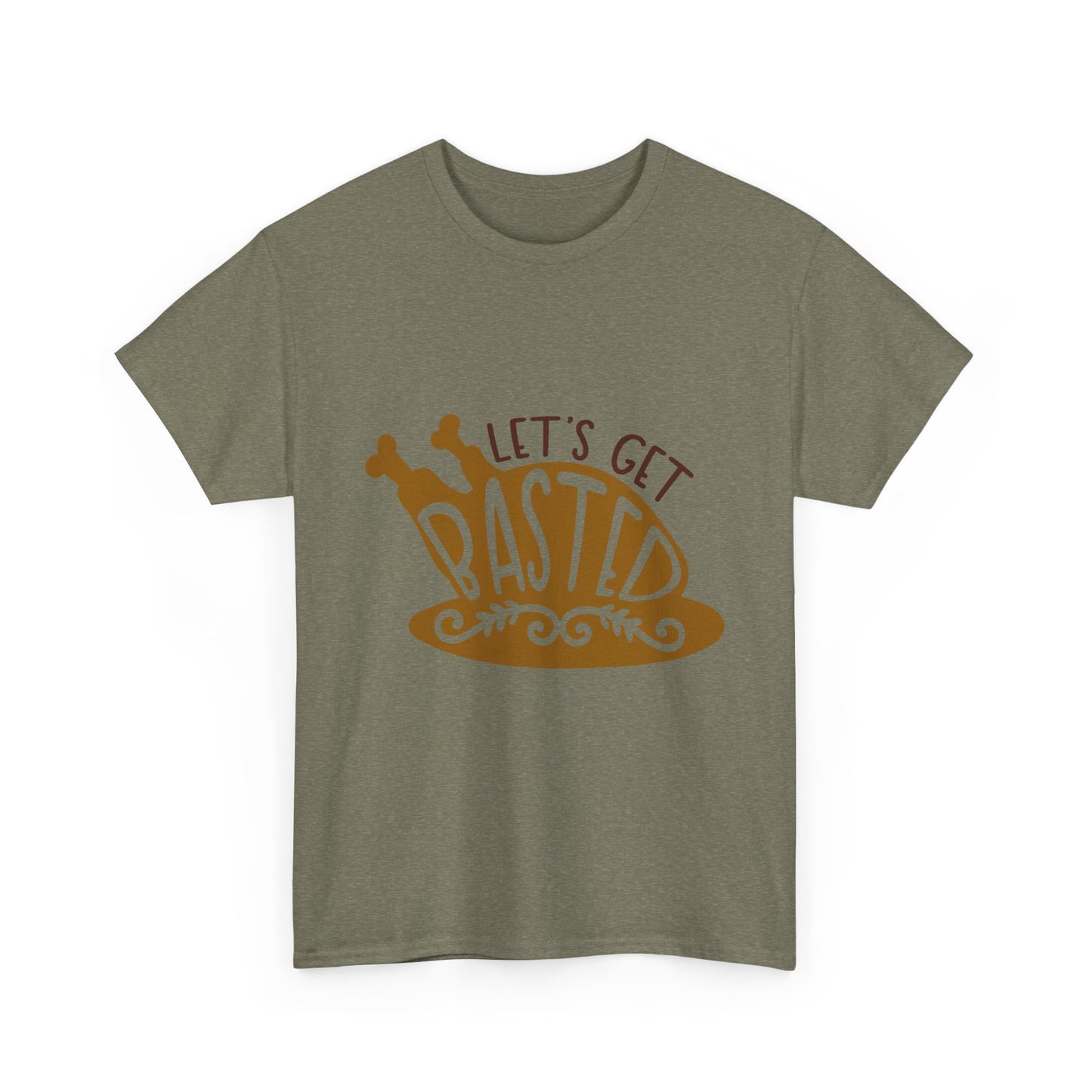 Funny Family Thanksgiving Tee, Let's Get Basted, Thanksgiving Puns Shirt, Turkey Day Top