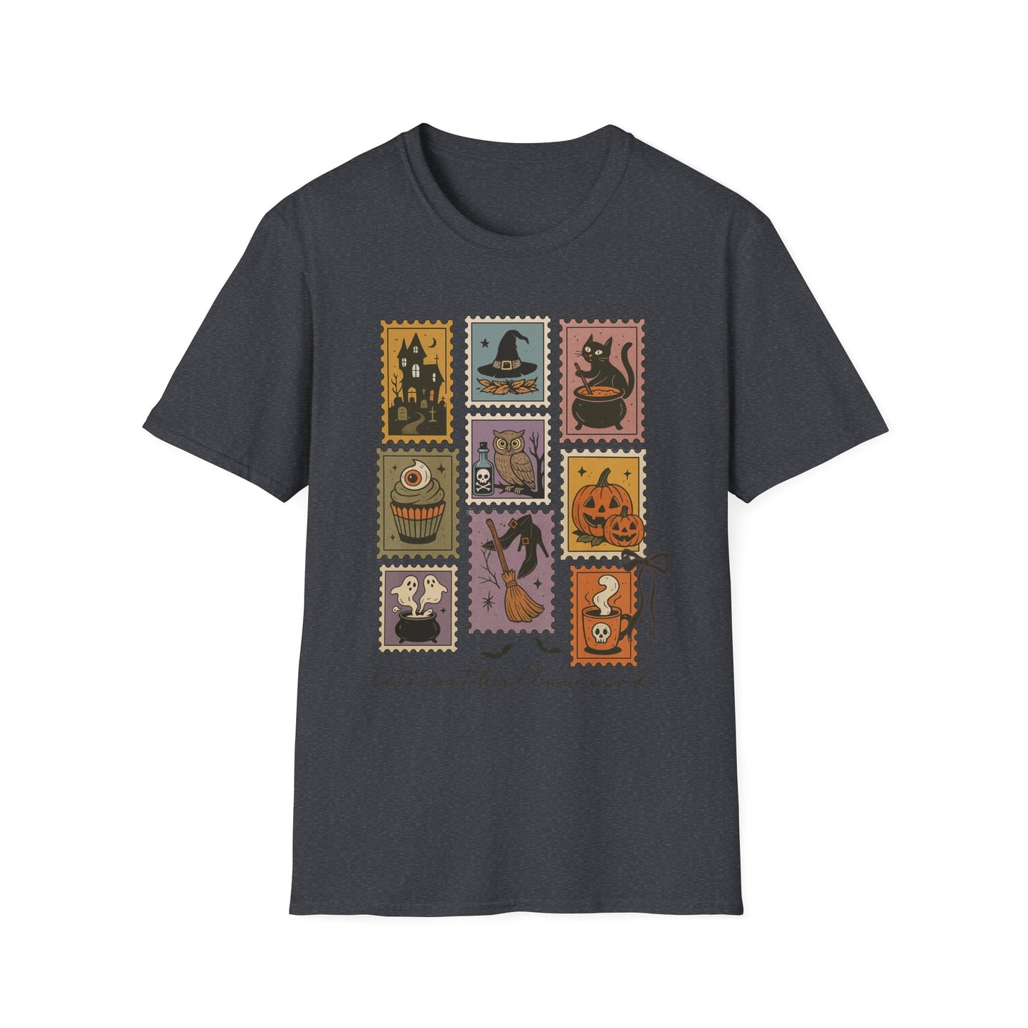 Vintage Halloween Stamp Women's Softstyle Tee