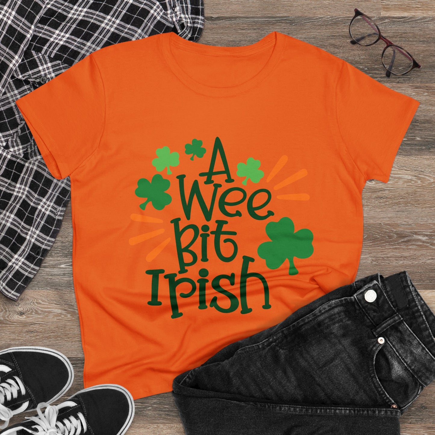 A Wee Bit Irish St. Patrick's Day Women's T-Shirt