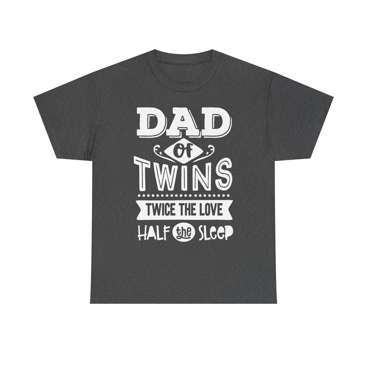 Dad of Twins T-Shirt for Dad for Father's Day