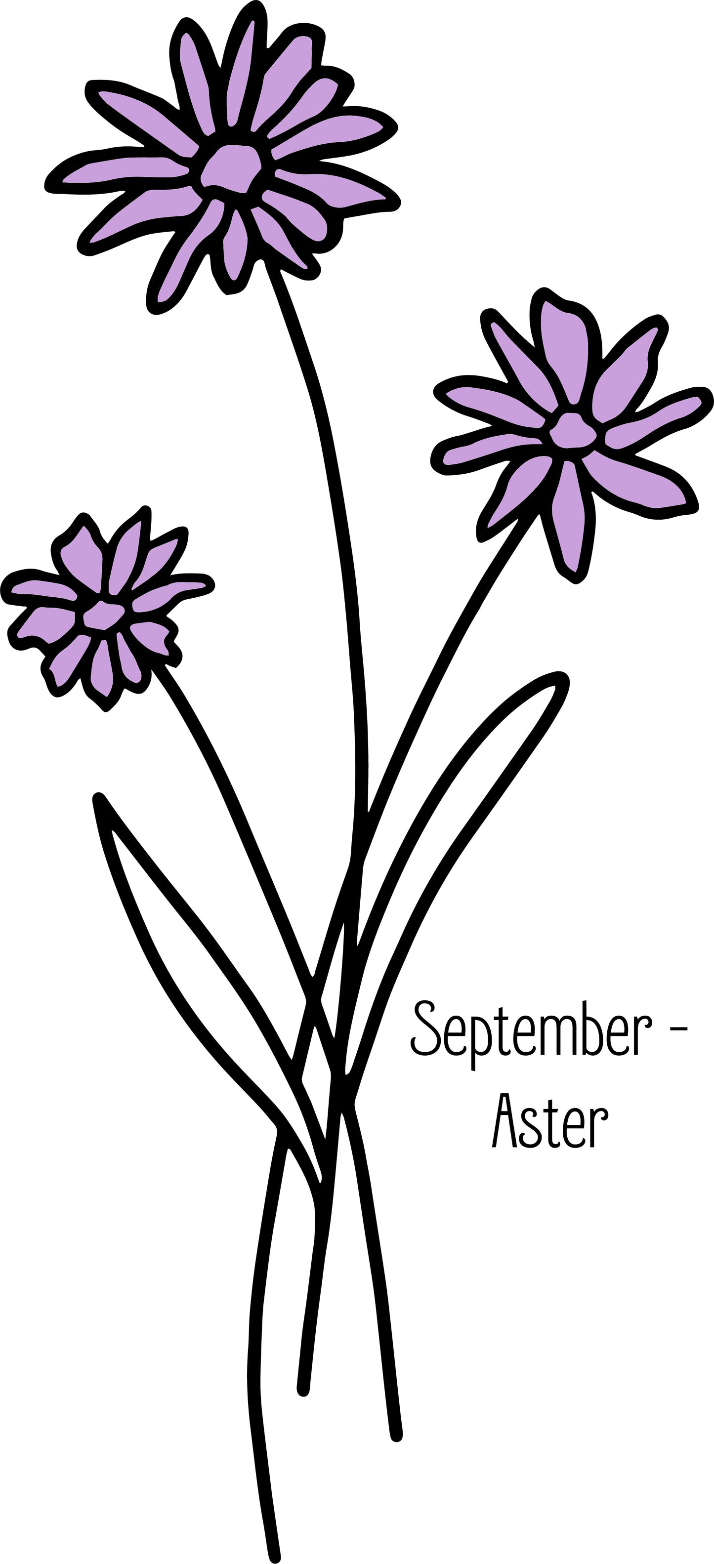 Personalized Birth Flower Tumbler