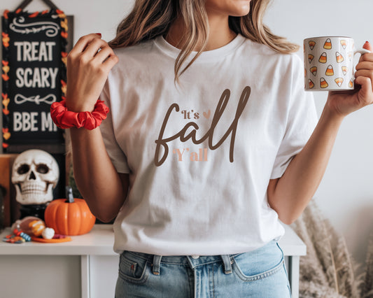 It's Fall, Y'all Softstyle WomenT-Shirt