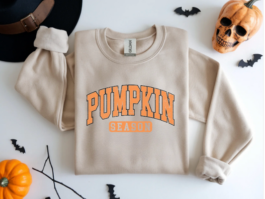 Retro Pumpkin Season Women's Sweatshirt