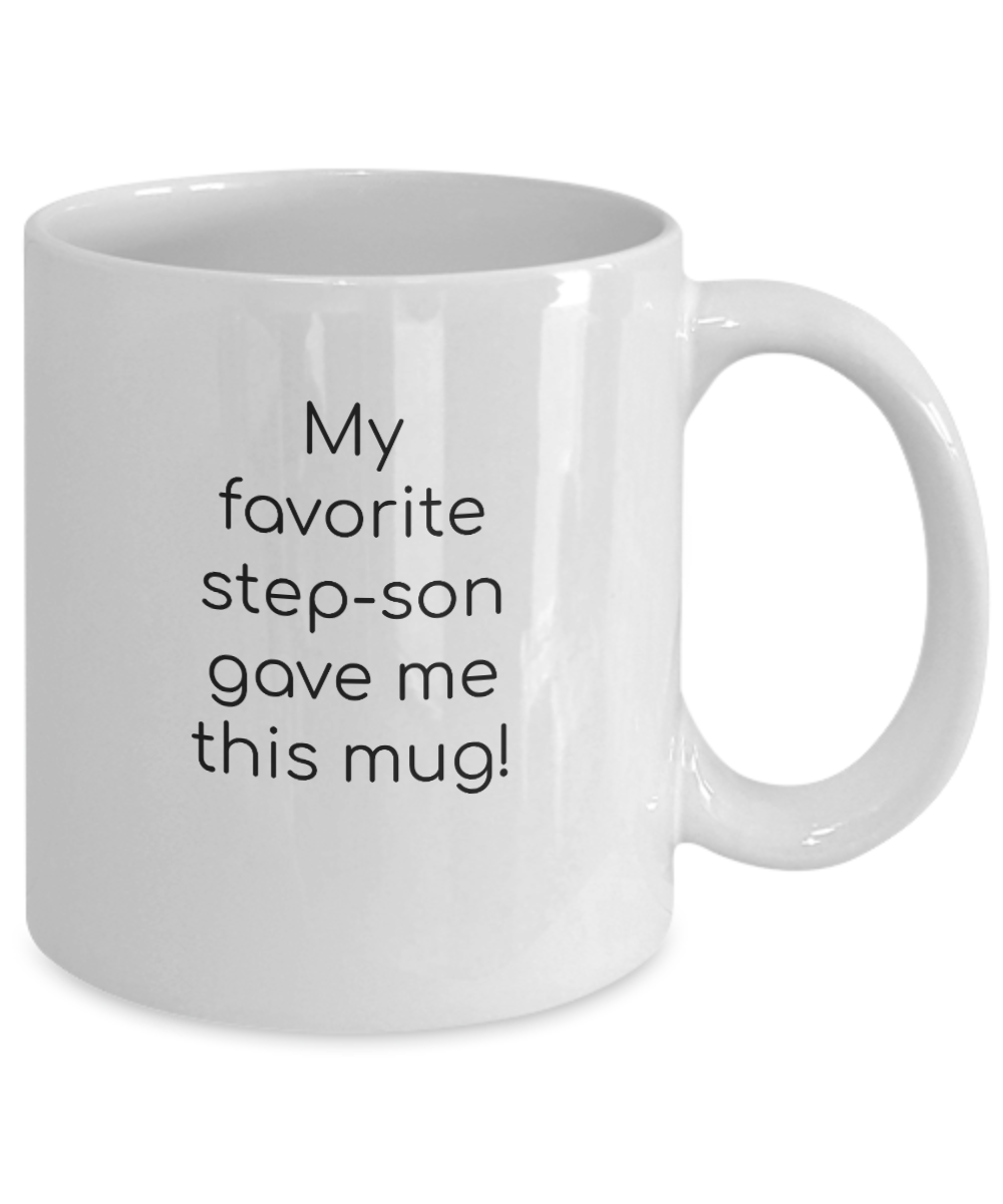 Favorite Step-Son Mug