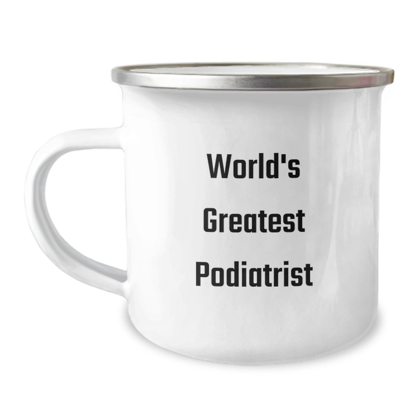 Funny Podiatrist Gifts from Friends - World's Greatest Podiatrist Camping Mug for Christmas Unique Gifts, Funny Inspirational Mugs for Podiatrist, Men, Women, Family - Image 1